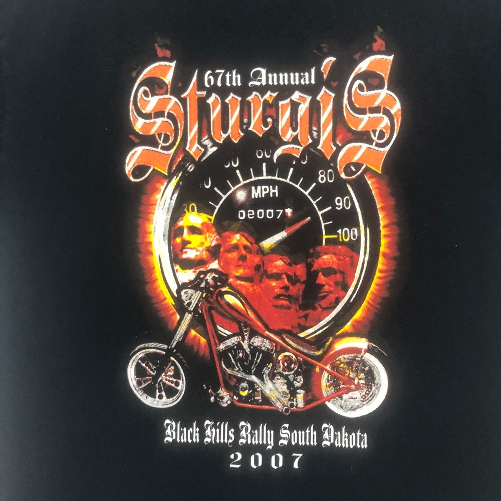 Vintage Sturgis 67th Annual‎ Black Hills Rally South Dakota 2007 T Shirt M